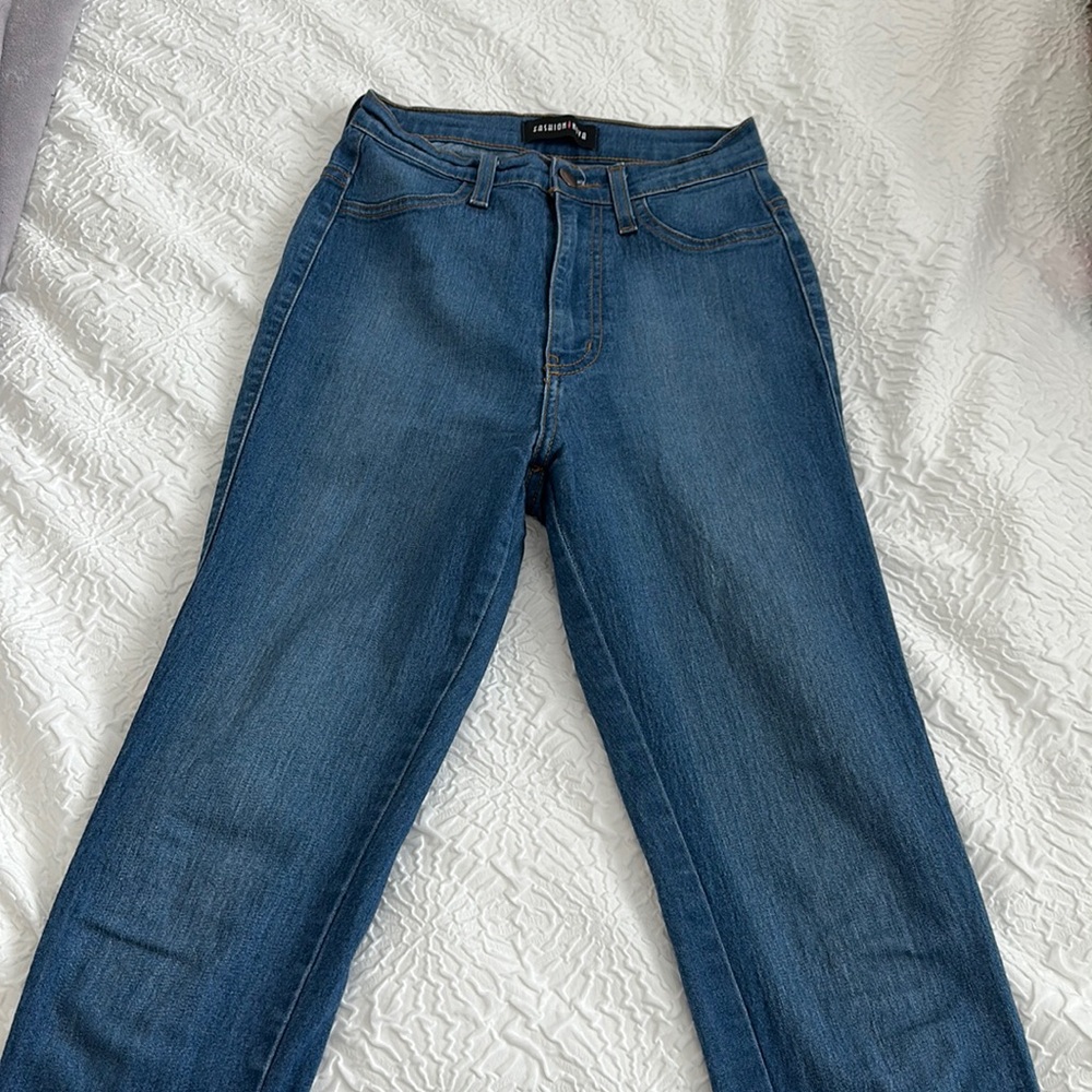 Fashion Nova Classic High Waist Skinny Jeans Size 3 (25)